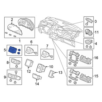 Honda OE - Power Sliding Door Switch
