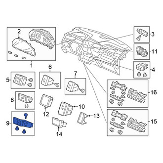 Honda OE - Liftgate Ajar Indicator Switch
