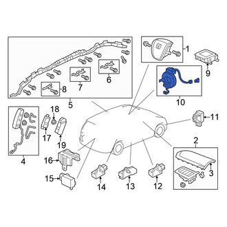 Honda OE - Air Bag Clockspring