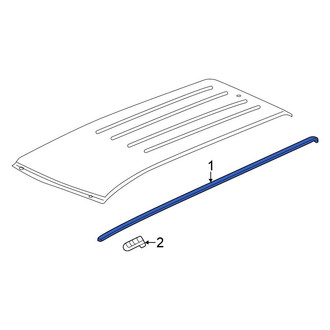 Honda OE - Left Roof Molding