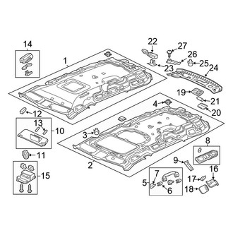 Honda OE - Roof - Interior Trim