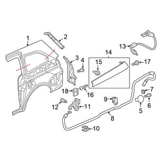 Honda OE - Side Panel & Components
