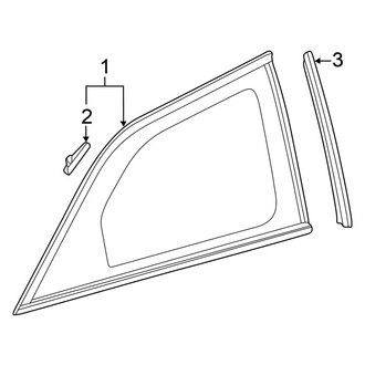 Honda OE - Side Panel - Glass