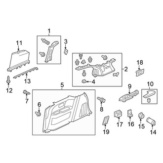 Honda OE - Side Panel - Interior Trim (W/O Vacuum)