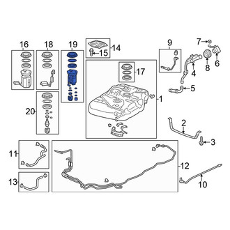 Honda OE - Fuel Filter