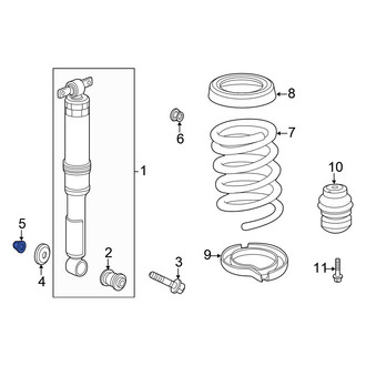 Honda OE - Suspension Shock Absorber Nut