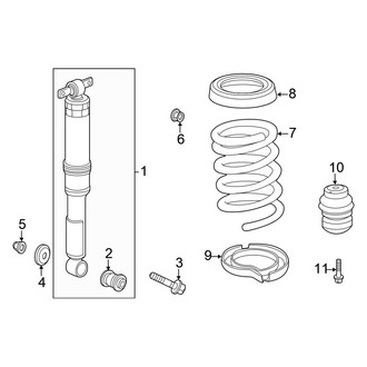 Honda OE - Rear Suspension - Shocks & Components
