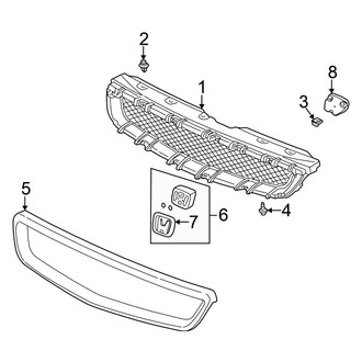Honda OE - Grille & Components