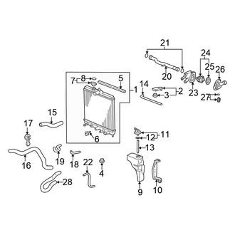Honda OE - Cooling - Radiator & Components