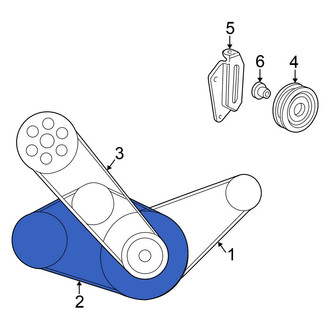 Honda OE - Accessory Drive Belt