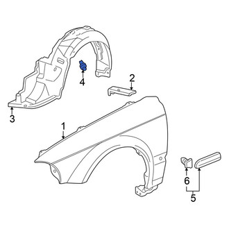 Honda OE - Fender Liner Retainer