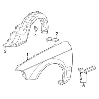 Honda OE - Fender & Components