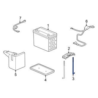Honda OE - Battery Hold Down Stud