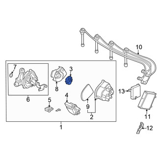 Honda OE - Distributor Rotor