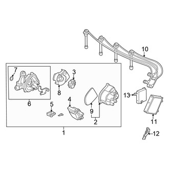 Honda OE - Electrical - Ignition System (W/O HX), (CX / DX / EX / GX / LX)