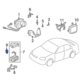 Honda OE - ABS Indicator Light Relay