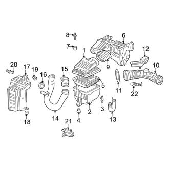 Honda OE - Engine / Transaxle - Air Intake (EX / GX / HX)