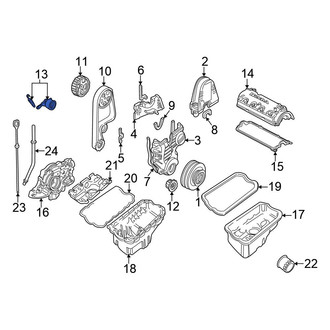 Honda OE - Engine Timing Belt Tensioner