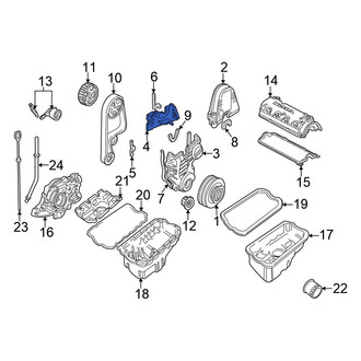 Honda OE - Inner Engine Timing Cover