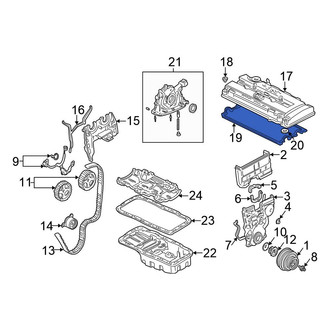 Honda OE - Engine Valve Cover Gasket