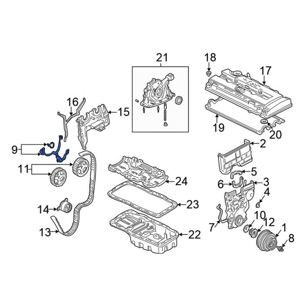 Engine Crankshaft Position Sensor