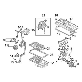 Honda OE - Engine / Transaxle - Engine Parts