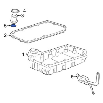 Honda OE - Lower Automatic Transmission Filter O-Ring