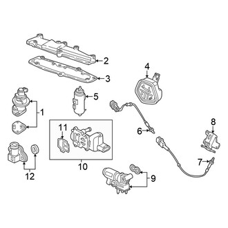Honda OE - Emission System - Emission Components
