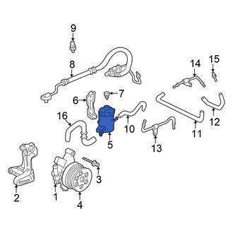Honda OE - Power Steering Reservoir