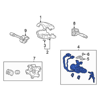 Honda OE - Steering Column Lock