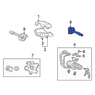 Honda OE - Wiper Switch