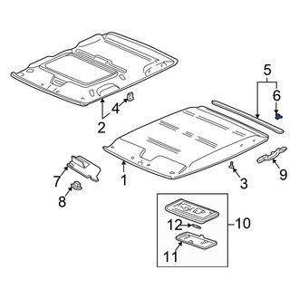 Honda OE - Rear Door Lock Rod Cover Clip