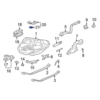 Honda OE - Fuel Pump Tank Seal