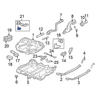 Honda OE - Fuel Tank Sending Unit Seal