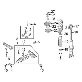 Honda OE - Suspension Control Arm Bolt
