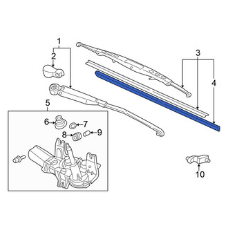 Honda OE - Rear Wiper Blade Refill