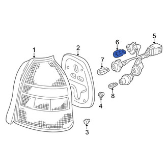 Honda OE - Tail Light Bulb