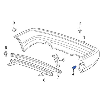 Honda OE - Bumper Cover Spacer