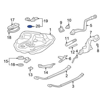 Honda OE - Fuel Tank Sending Unit Seal
