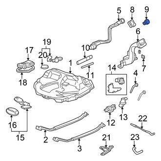 Honda OE - Fuel Tank Cap