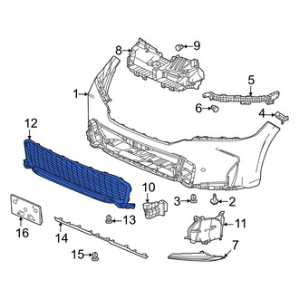 Honda OE - Front Lower Grille