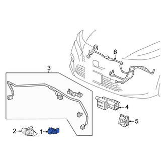 Honda OE - Front Inner Parking Aid Sensor