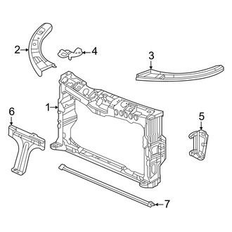 Honda OE - Radiator Support (Sedan)