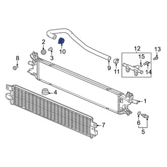 Honda OE - Drive Motor Inverter Radiator Hose Clamp
