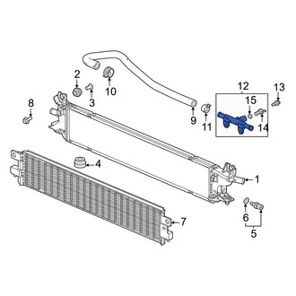 Honda OE - Drive Motor Inverter Coolant Line