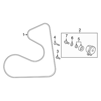 Honda OE - Cooling - Belts & Pulleys
