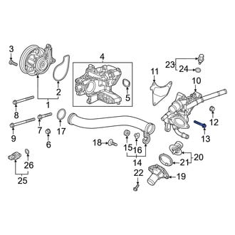 Honda OE - Engine Control Module (ECM) Bolt