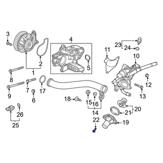 Honda OE - Engine Control Module (ECM) Bolt
