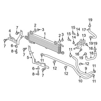 Honda OE - Cooling - Trans Oil Cooler (Hybrid Sport / Hybrid Sport Touring)