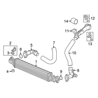 Honda OE - Cooling - Intercooler (1.5L)